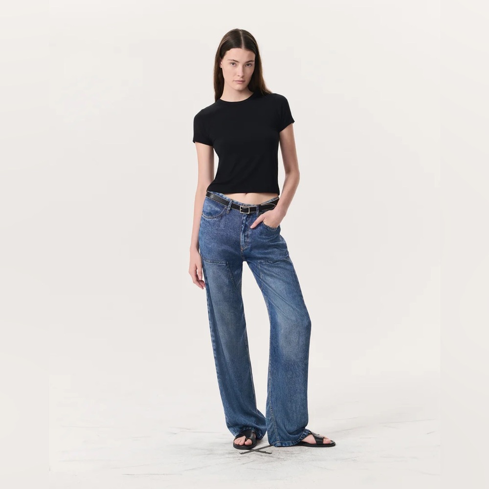 Rag & Bone Miramar Satin Logan Carpenter Pants
